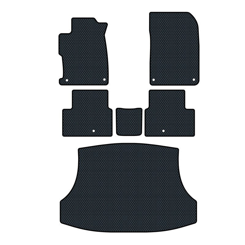 Automatik Matten für Acura ILX Limousine 1. Generation (2012-2015), Prime EVA Material. Hohe Qualität.