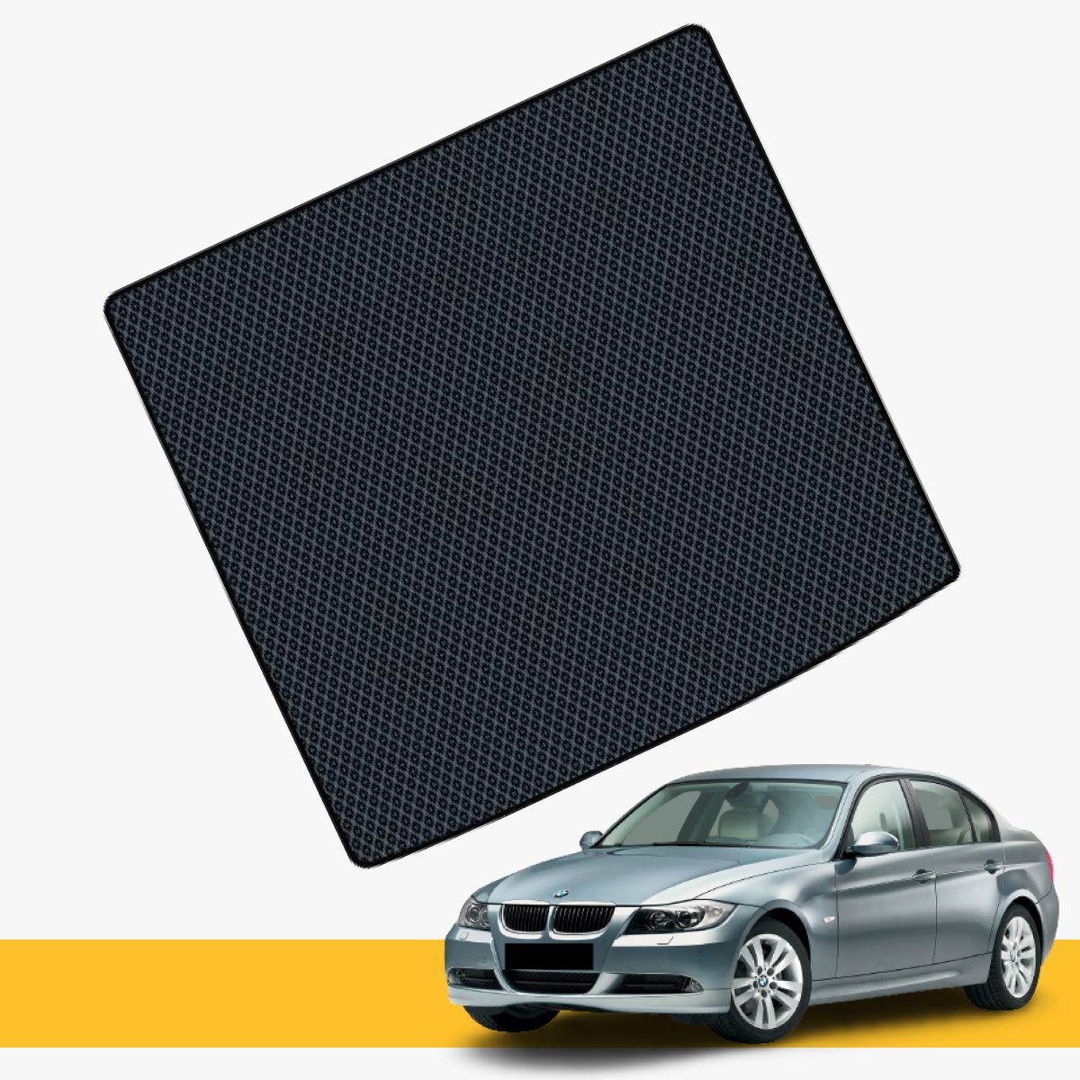Hochwertige Fußmatten für BMW E90/E91 aus Prime EVA Material, bieten Komfort und Schutz.