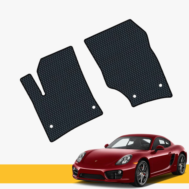 Schwarze EVA-Autofenster mit Wabenstruktur für optimalen Schutz und Stil.