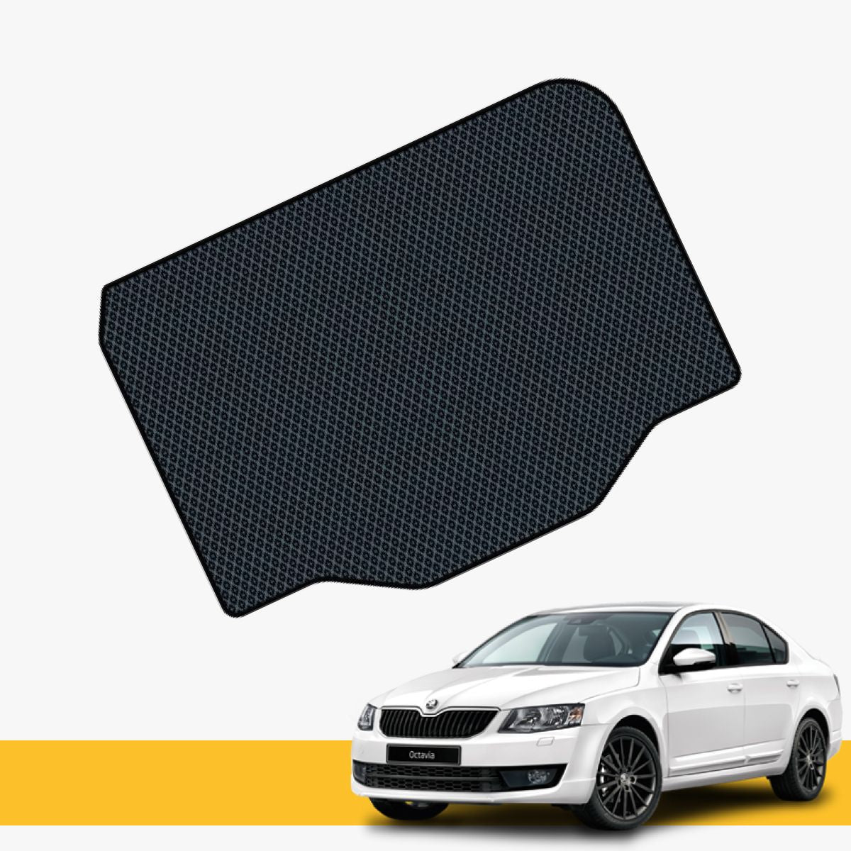 Hochwertige, schwarze Fußmatten für Skoda Prime EVA mit ausgezeichneter Passgenauigkeit und Langlebigkeit.