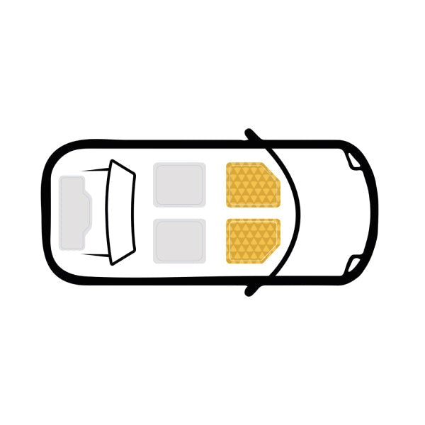 Automatikmatten für Acura MDX 3. Generation (2. Umgestaltung) (2016 - 2019) SUV 5 Türen Automatik - Kofferraumwanne