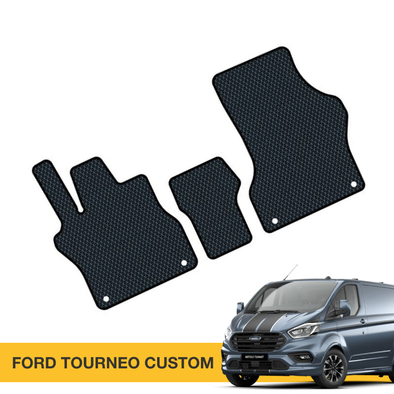 Hochwertige Fußmatte für Ford Tourneo Custom Prime EVA, bessere Sauberkeit und Komfort im Auto.