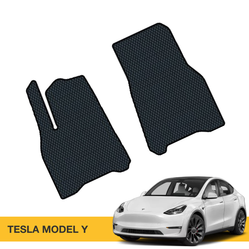 Fußmatten für Tesla Model Y Prime EVA. Bietet Schutz und Sauberkeit für Fahrzeuginnenraum.