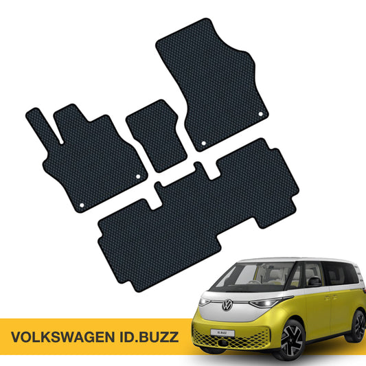 Fußmatten für VW ID Buzz Prime aus EVA-Material, bietet Sauberkeit und Komfort im Fahrzeug.