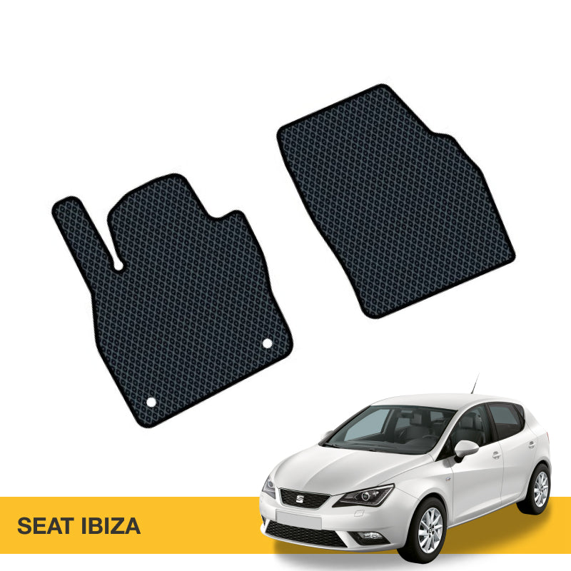 Hochwertige Fußmatten für Seat Ibiza, hergestellt aus Prime Eva Material für maximalen Komfort und Haltbarkeit.