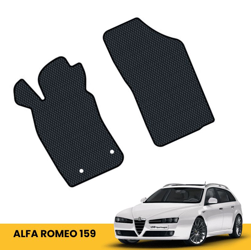 Hochwertige Fußmatten für Alfa Romeo 159, Prime EVA, bietet Komfort und Schutz fürs Auto.