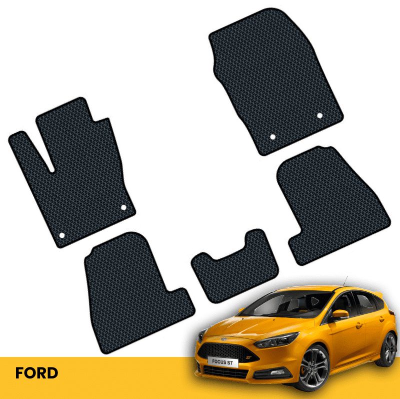 Fußmatten für Ford Prime EVA, strukturiert für Halt und Komfort, schützt den Fahrzeugboden.