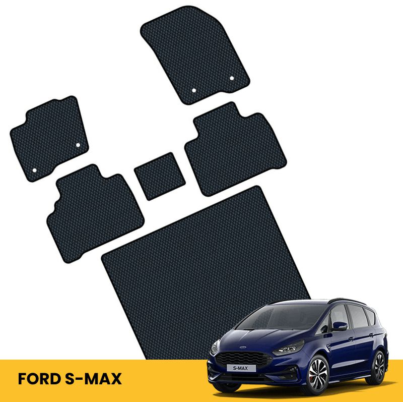 Hochwertige Fußmatten für Ford S-Max Prime EVA, verbessert das Auto-Interieur und schützt den Boden.