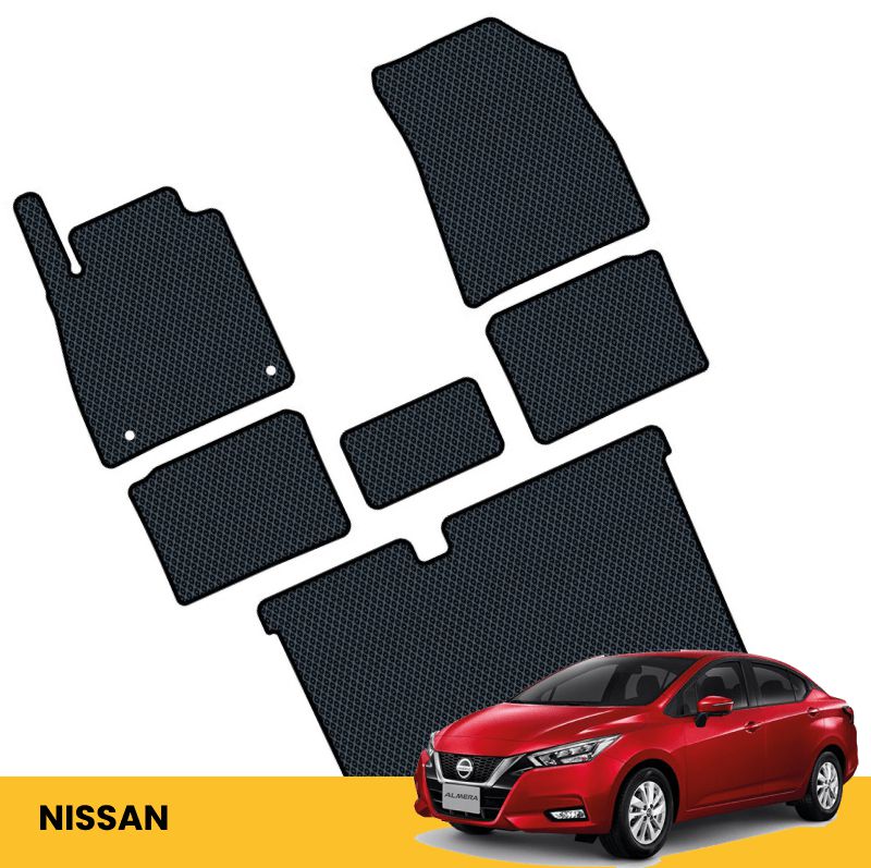 Hochwertige Fussmatten für Nissan Prime EVA, bietet optimalen Schutz und verbessertes Fahrerlebnis.