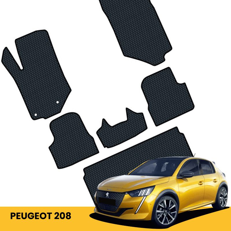 Hochwertige Fußmatten für Peugeot 208 Prime EVA. Bietet optimalen Schutz und Komfort.