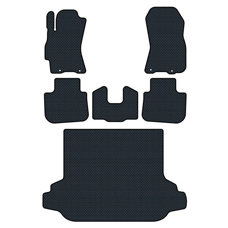 Hochwertige Fußmatten für Subaru Outback 4. Generation 2009-2012, automatisch, Prime EVA