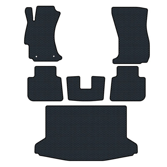Hochwertige Fußmatten für Subaru XV Crosstrek (2016-2017), bietet optimalen Schutz und Komfort.