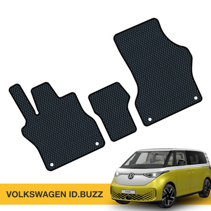Hochwertige Fußmatten für VW ID Buzz Prime Eva, ideal für Fahrzeuginnenraum-Schutz.