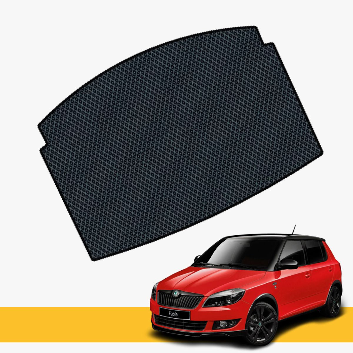 Hochwertige Fußmatten für Skoda Fabia Prime EVA, bieten optimalen Schutz und Sauberkeit im Auto.