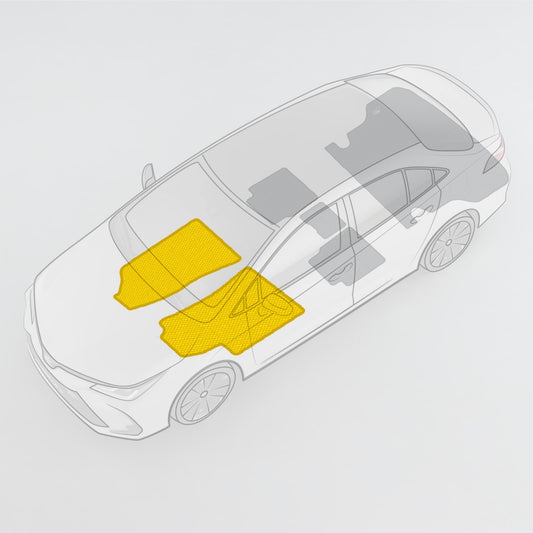 Fußmatten für Audi A3 8L (restyling) (2000 - 2003) Hatchback 5-doors Schaltung - Vorne