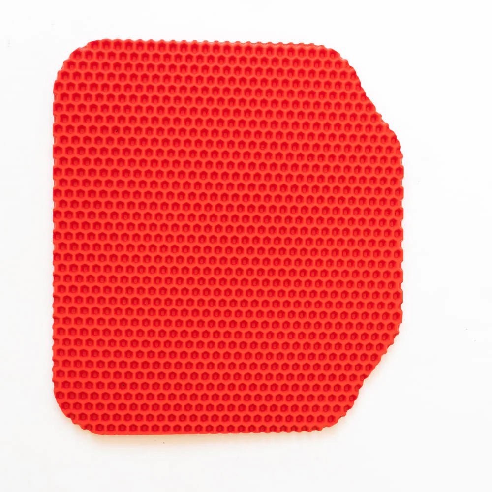 Prime EVA Universal-Fußmatten in rot: Perfekt für jedes Auto!